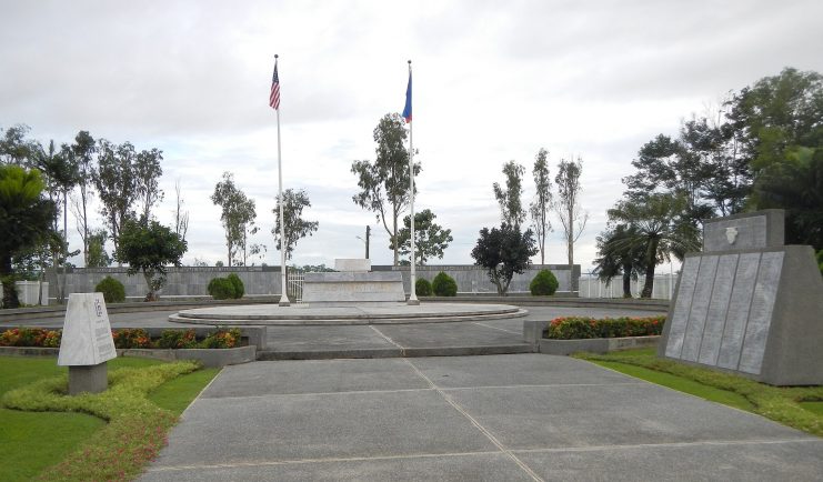 Camp Pangatian Memorial Shrine (Raid at Cabanatuan City, maintained by the American Battle Monuments Commission)
