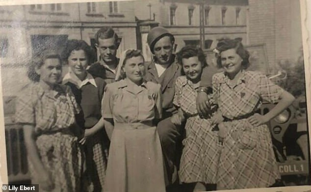 Lily Ebert (2nd from right). Credit: Lily Ebert