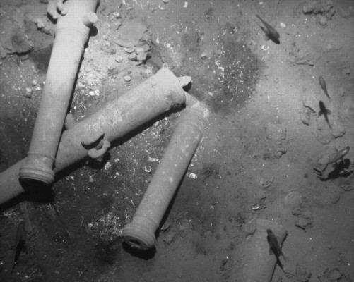 San Jose galleon. Credit: REMUS image, Woods Hole Oceanographic Institution