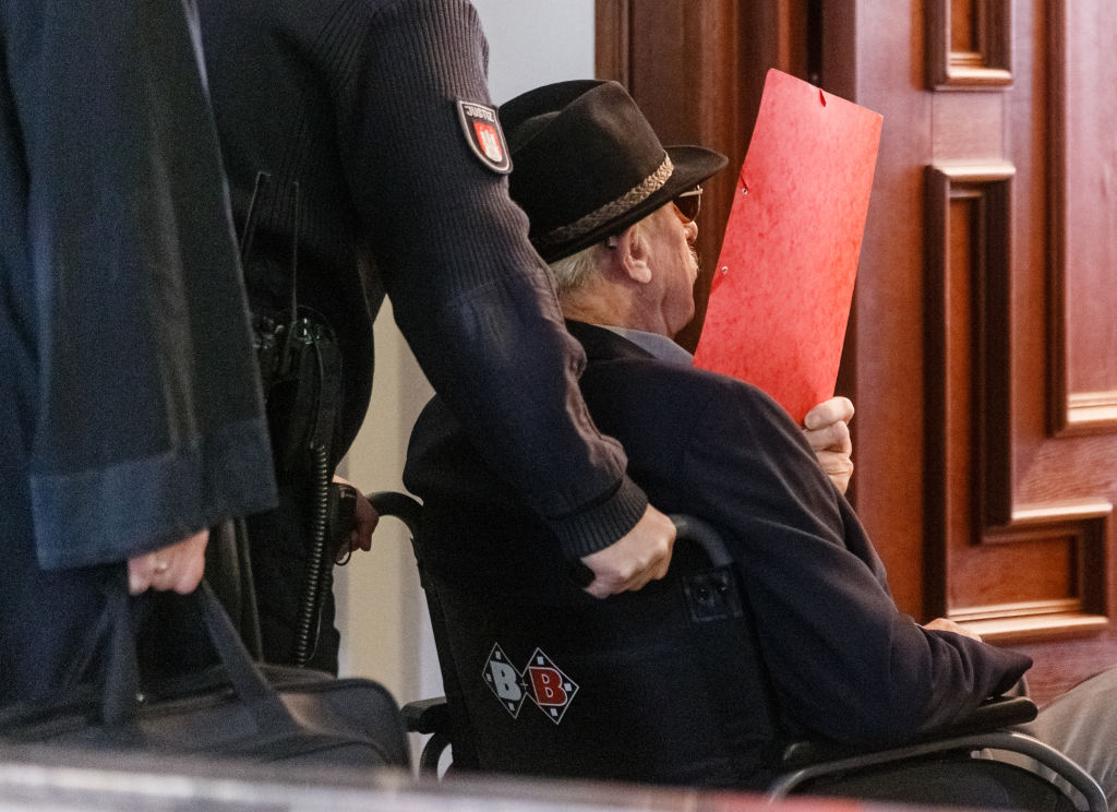 Former SS guard of the Stutthof concentration camp Photo: Markus Scholz/dpa (Photo by Markus Scholz/picture alliance via Getty Images)