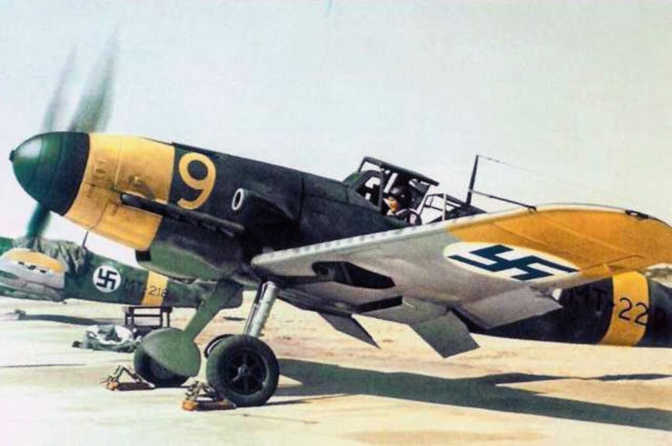 Finnish Messerschmitt Bf 109 G-2s during the Continuation War