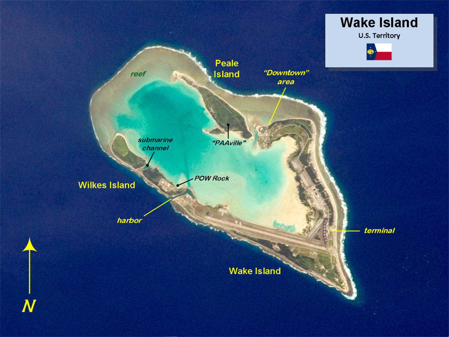 Satellite Images Give Early Warning Of USA Expansion On Wake Island satellite-images-give-early-warning-of-usa-expansion-on-wake-island