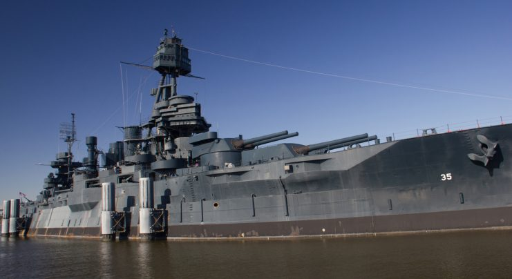 USS Texas a veteran of two world wars.