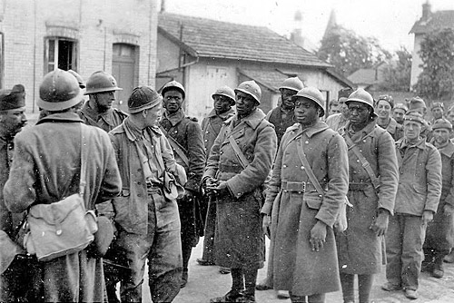 After the Nazi invasion of France in 1940 many Africans in French colonies volunteered for Gen Charles de Gaulle’s Free French Forces, though many were also drafted into service.