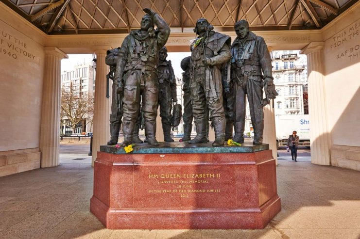 The team behind the Bomber Command Memorial successfully raised £7million, their sole focus was large scale fundraising as opposed to the large number of smaller scale items. Image: RAFBF.