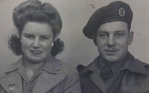 Bob Roberts and his wife, Vera.