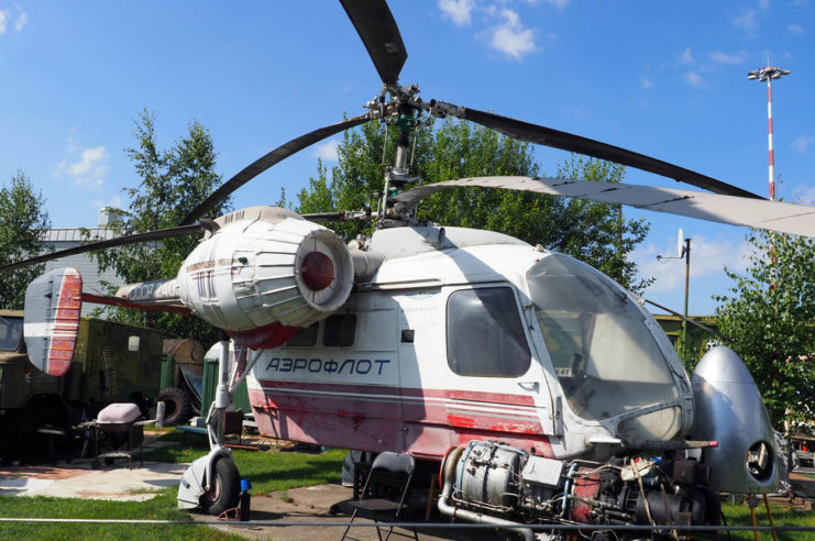 Kamov Ka-26 helicopter Riga Air Museum. Picture: Geoff Moore/www.thetraveltrunk.net