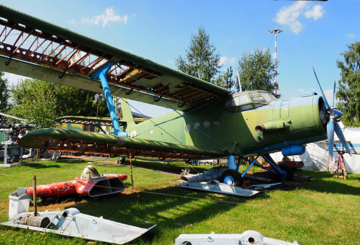 Antonov An-2 – Light multi-purpose aircraft. Riga Air Museum. Picture: Geoff Moore/www.thetraveltrunk.net