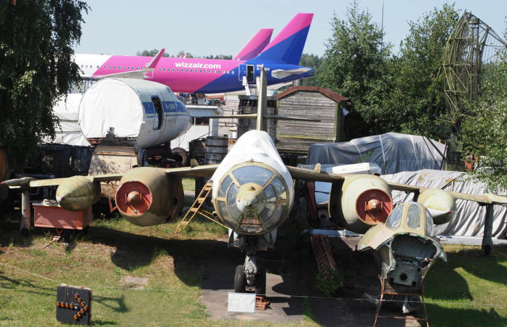 Riga Air Museum right next the the International Airport. Picture: Geoff Moore/www.thetraveltrunk.net