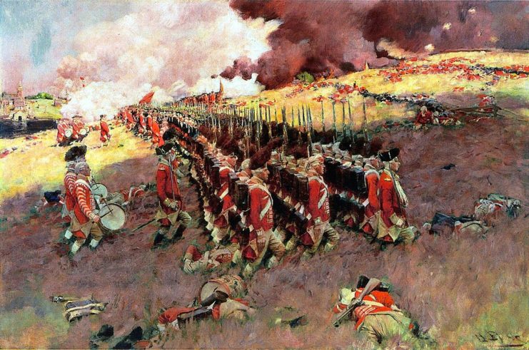 The Battle of Bunker Hill, by Howard Pyle, 1897