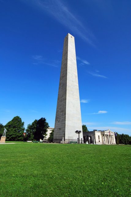 The Bunker Hill Monument. Photo: Chensiyuan / CC BY-SA 4.0
