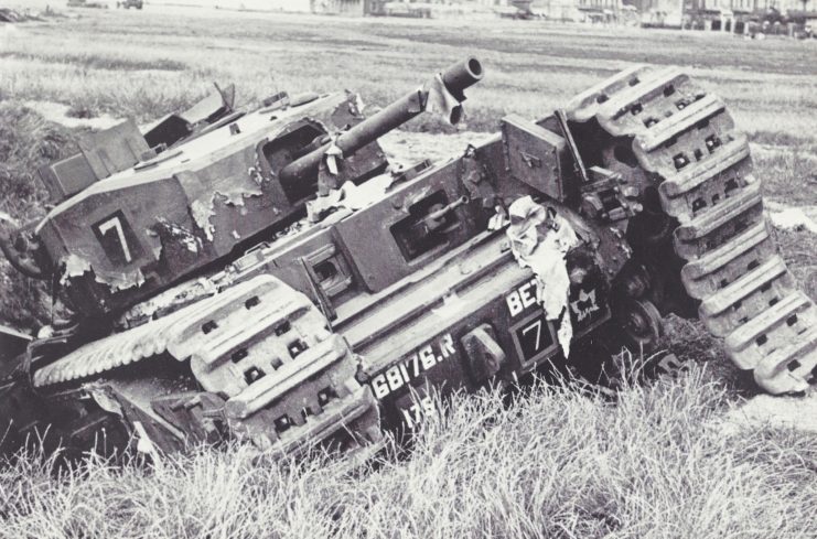 19 August 1942 Churchill Tank Mark III Betty at Dieppe