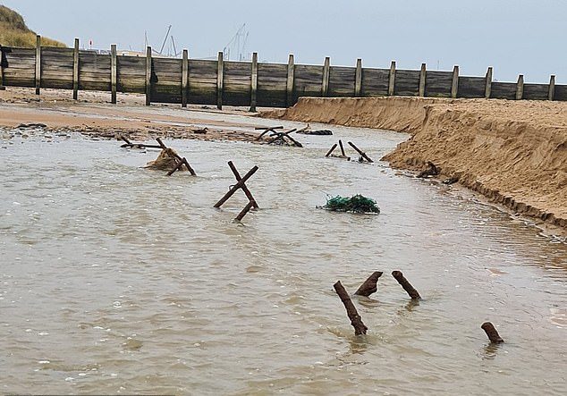 The defenses were erected to defend against the anticipated German invasion. Image by Keith Armstrong.