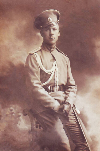 Military portrait of Vladimir Kotlinsky