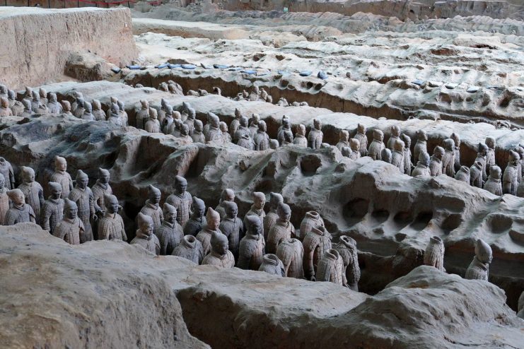 The Terracotta Army. Image by Zossolino CC BY-SA 4.0.