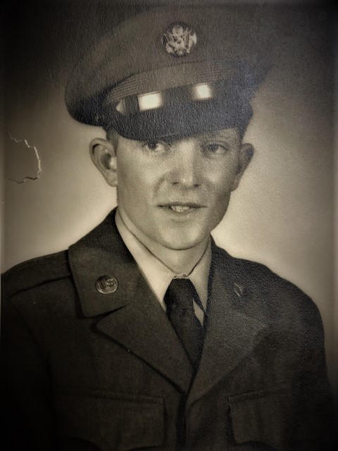 A young LePage is pictured in his U.S. Army uniform shortly after being drafted into service in early 1952. Courtesy of Paul LePage