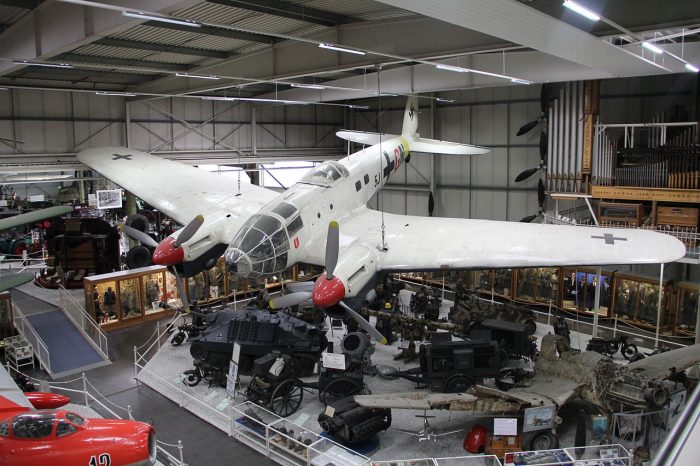 A German Heinkel He 111. Image by Alan Wilson CC BY-SA 2.0.