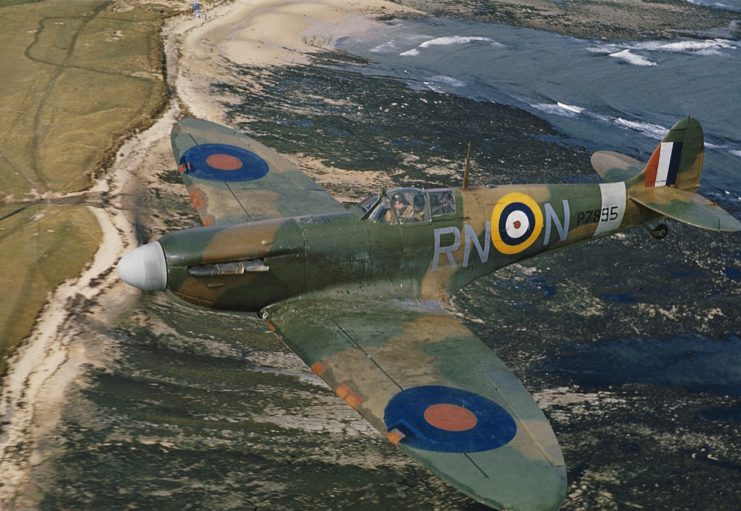 A MK IIA Supermarine Spitfire, 1941.