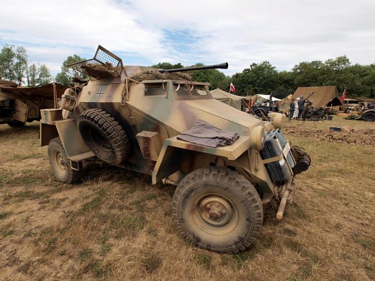 SdKfz. 222 Leichter Panzerspähwagen