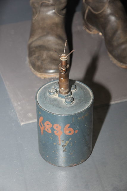 A German Bouncing Betty S-mine 35.