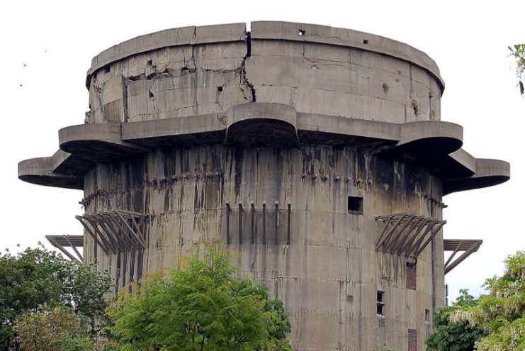 Flak Tower In Ausgarten Vienna