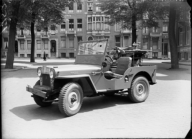 Jeep parked outside