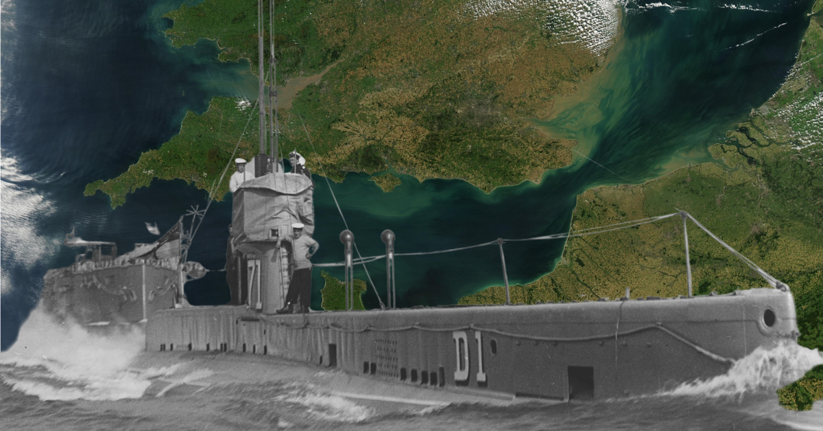 World's First Modern Submarine HMS D1 Identified In the English Channel