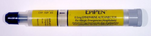 EpiPen against a white backdrop