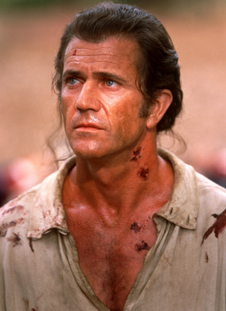 Mel Gibson as Benjamin Martin, The Patriot. (Photo Credit: Sony Pictures / Columbia Pictures / MovieStillsDB)