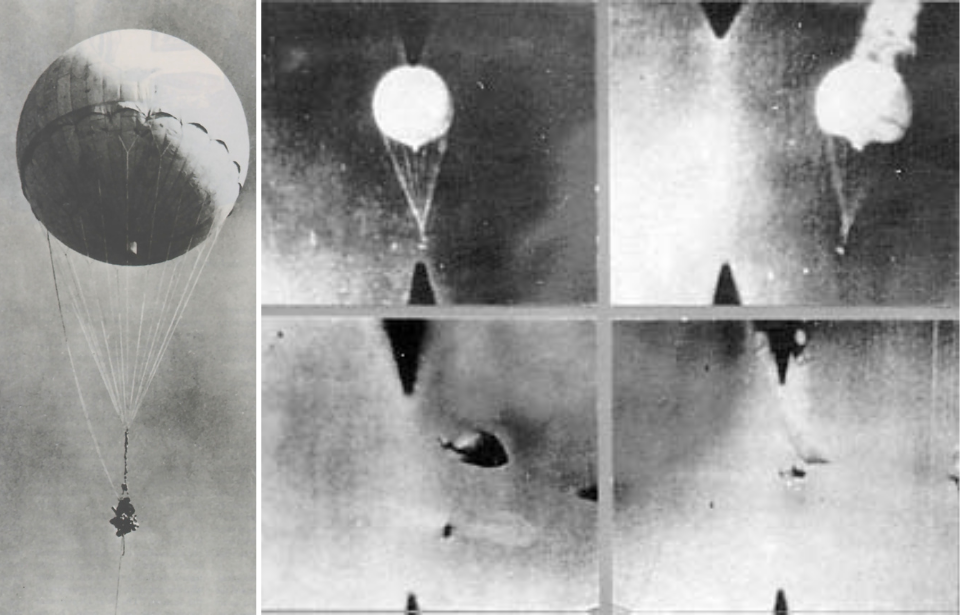 Balloon bombs were meant to terrorize America. (Photo Credit: U.S. Air Force)