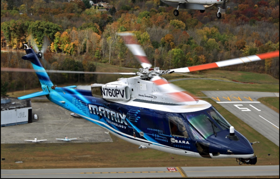 DARPA’s ALIAS program demonstrates its developmental technology system on a Sikorsky S-76 helicopter during Phase 2 flight tests. (Photo courtesy of DARPA)