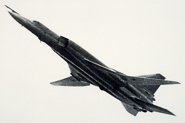 left side of Soviet Tu-22M.