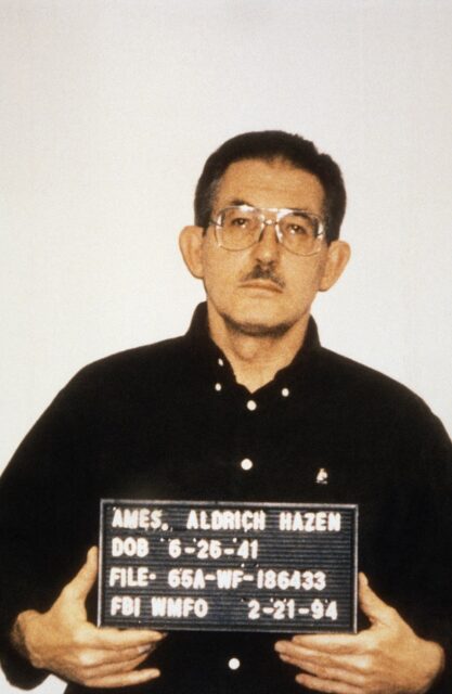 Aldrich "Rick" Ames' mugshot