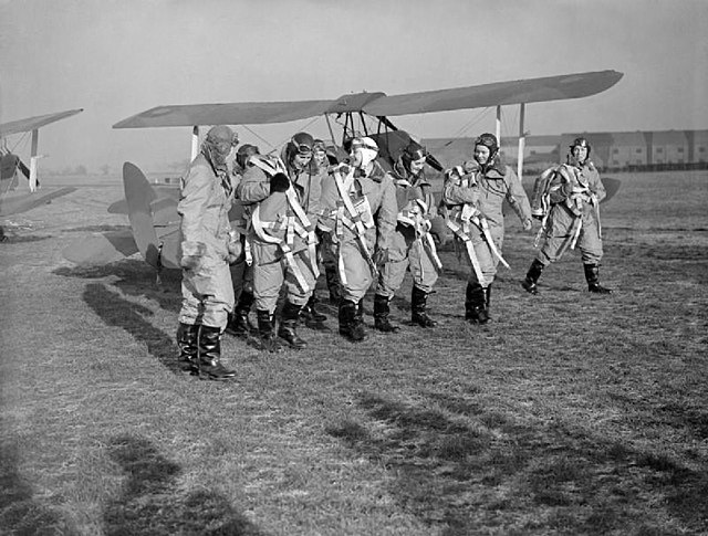 First eight women to fly for the A.T.A.