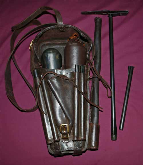 Austrian Girandoni system accoutrements bag,