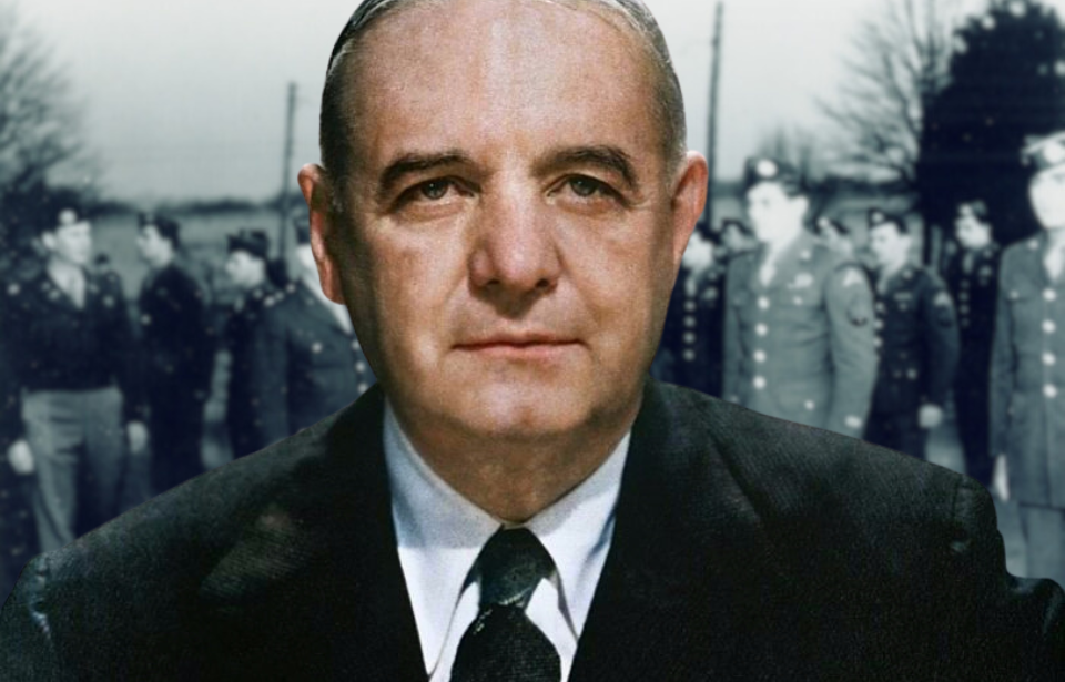 Photo Credit: 1. U.S. Office of Strategic Services / OSSOG / Wikimedia Commons / Public Domain (Blurred) 2. CORBIS / Getty Images (Colorized by Palette.fm)