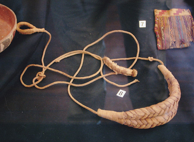 Incan sling weapon