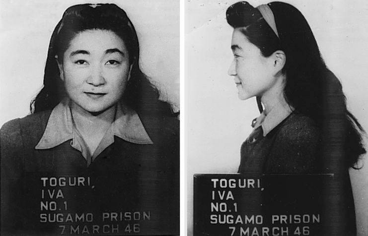 Iva Toguri D'Aquino's mugshot