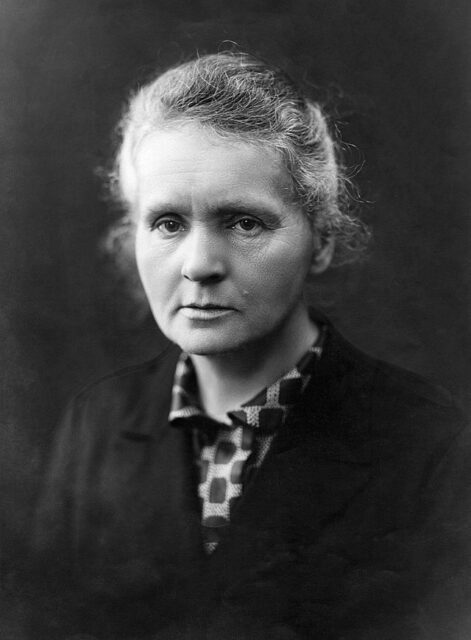 Portrait of Marie Curie