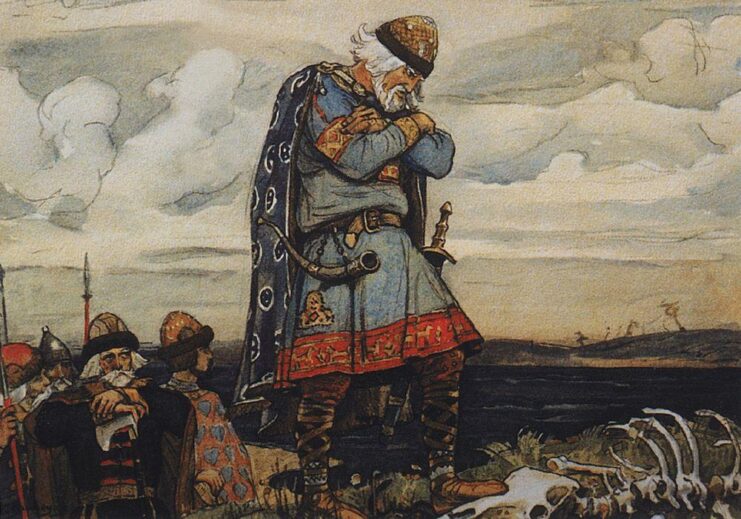 Painting of Oleg the Wise