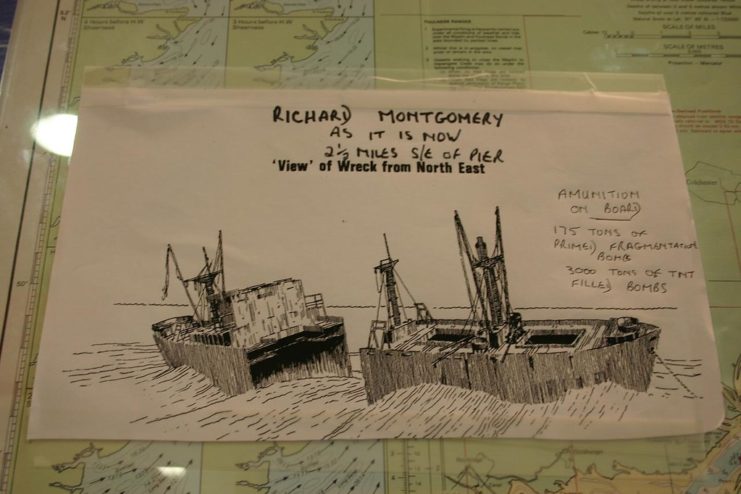 Sketch of the SS Richard Montgomery