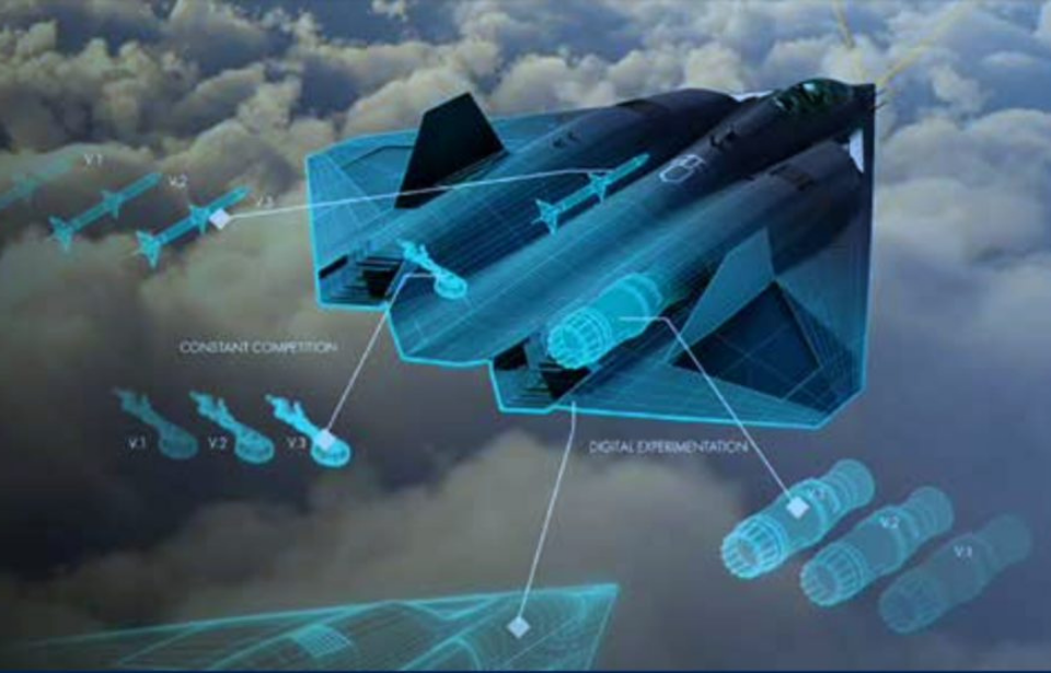 Concept art for the NGAD. (Photo Credit: U.S. Air Force Biennial Report on Acquisition)