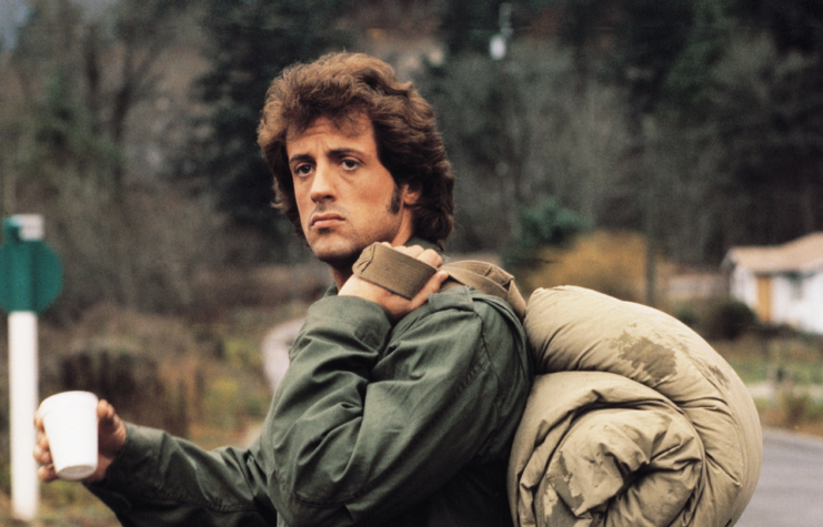 Sylvester Stallone as John J. Rambo in 'First Blood'