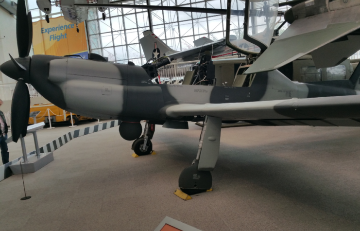 Lockheed YO-3 at the Museum of Flight, Seattle