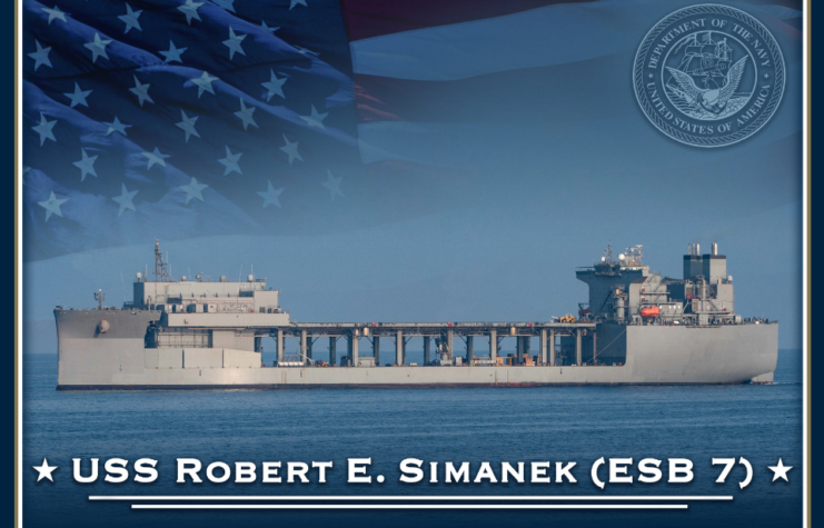 USS Robert E Simanek graphic