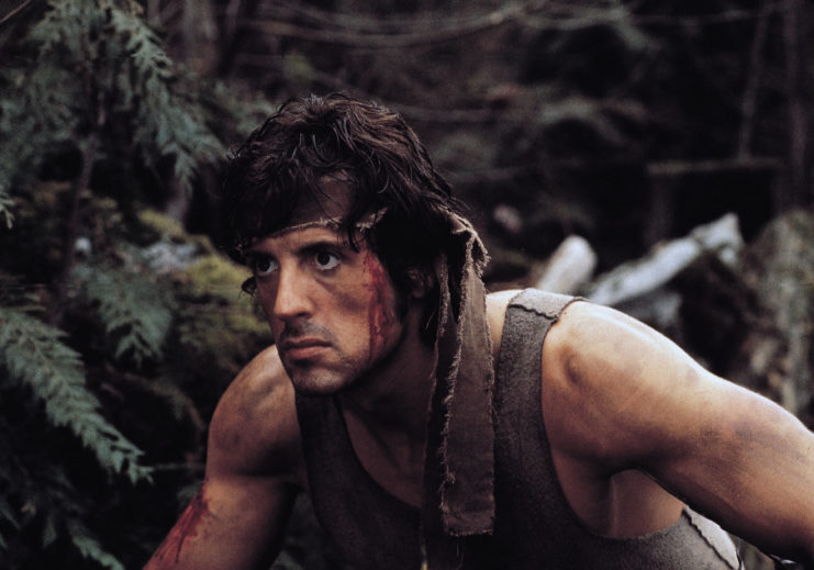 Sylvester Stallone as John J. Rambo in 'First Blood'
