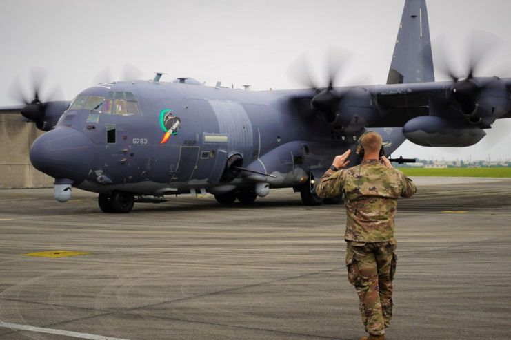 AC-130J Ghostrider visiting Japan