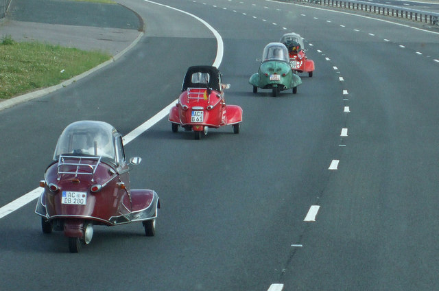 Messerschmitts on the M6