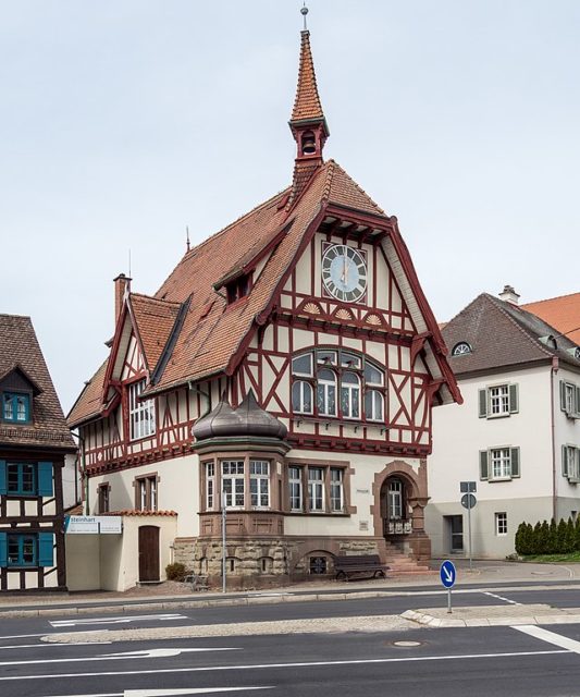 Exterior of the former town hall in Konstanz