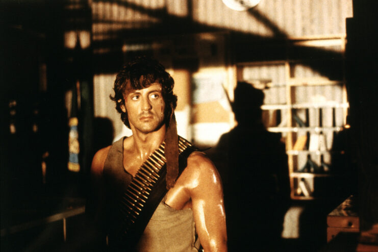 Sylvester Stallone as John J. Rambo in 'Rambo: First Blood'